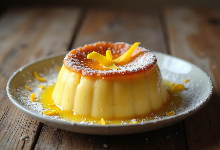 Baked Lemon Pudding
