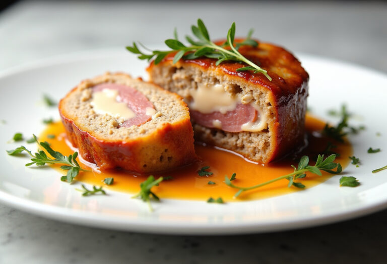 Chicken Cordon Bleu Meatloaf