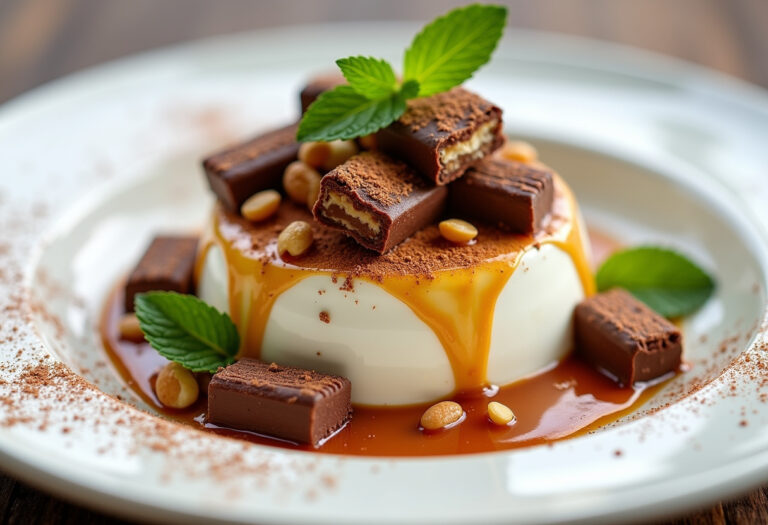 Cottage Cheese & Peanut Butter Snickers Dessert
