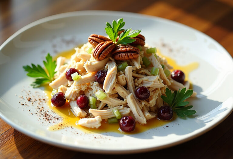 Cranberry Pecan Chicken Salad