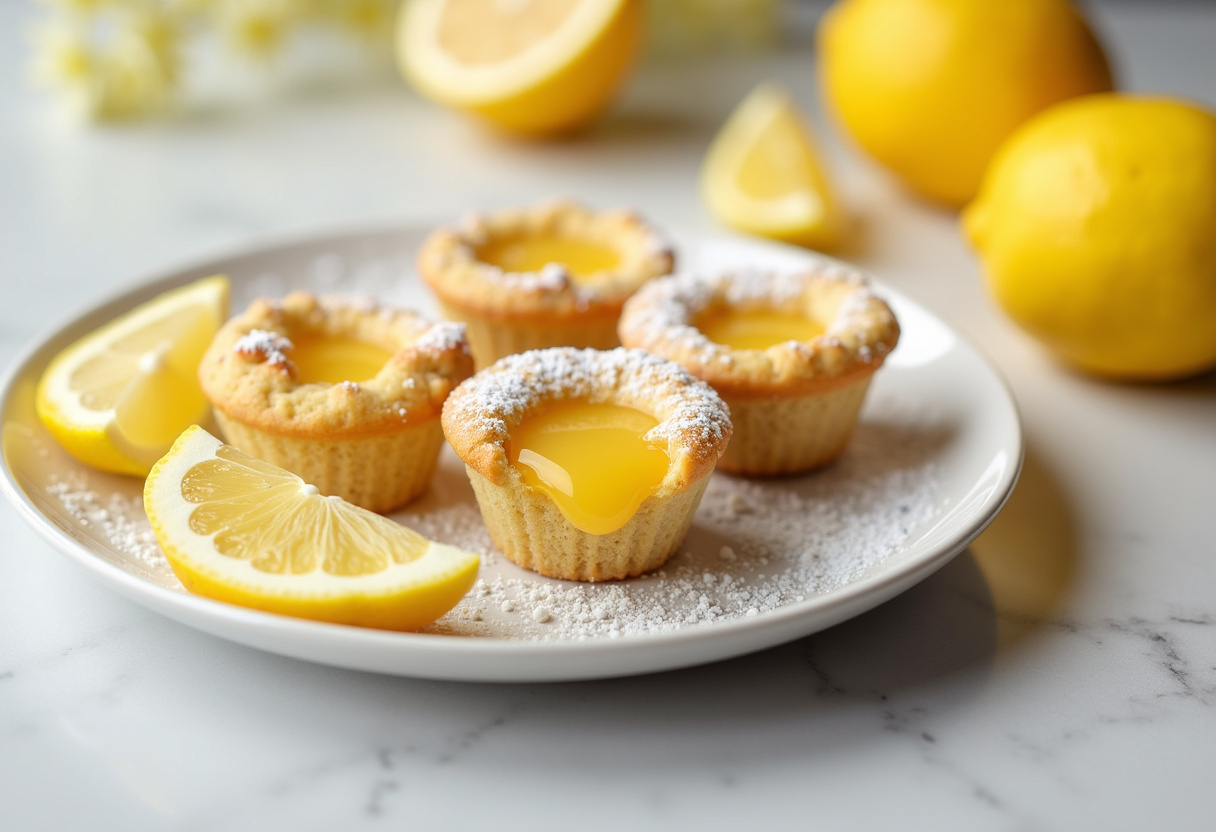 Mouthwatering Lemon Bar Cookie Cups