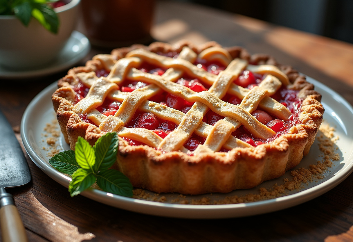 Strawberry Rhubarb Pie
