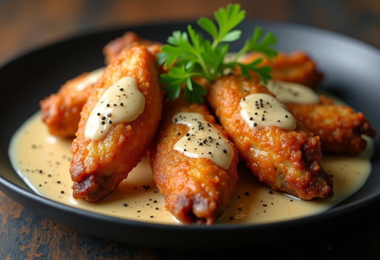 Alfredo Chicken Wings