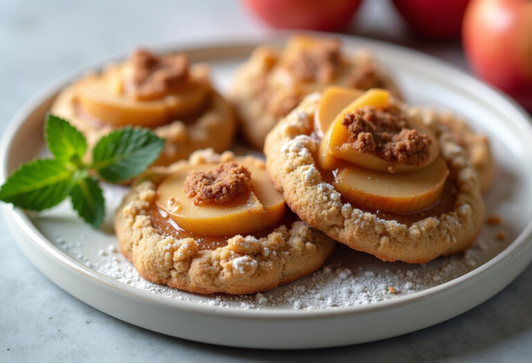 Apple Crisp Cookies