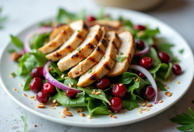 Asian Chicken Cranberry Salad