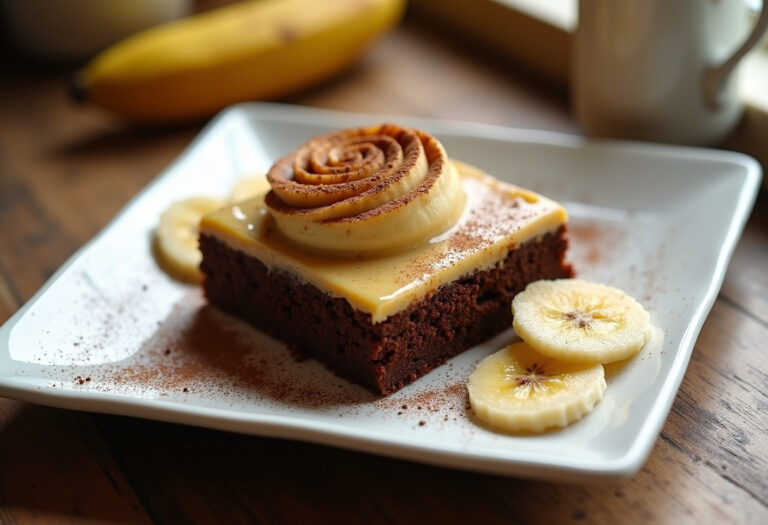 Banana Pudding Brownies
