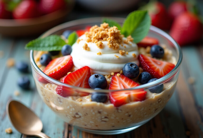 Birthday Cake Overnight Oats
