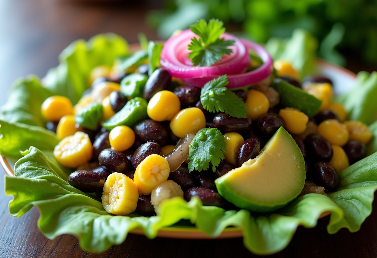Black Bean Corn Avocado Salad