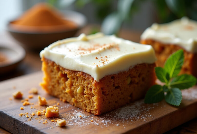 Carrot Cake Bars with Cream Cheese Frosting