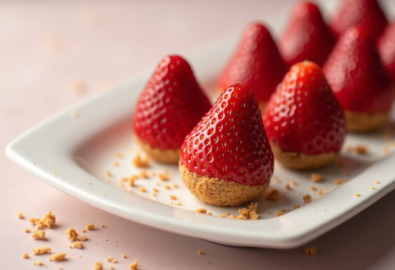 Cheesecake Deviled Strawberries