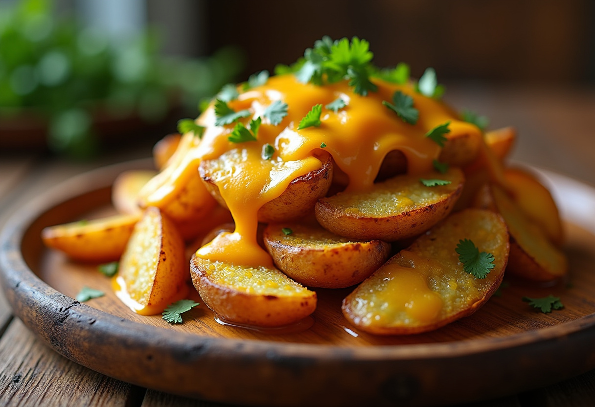 Cheesy Taco Potatoes