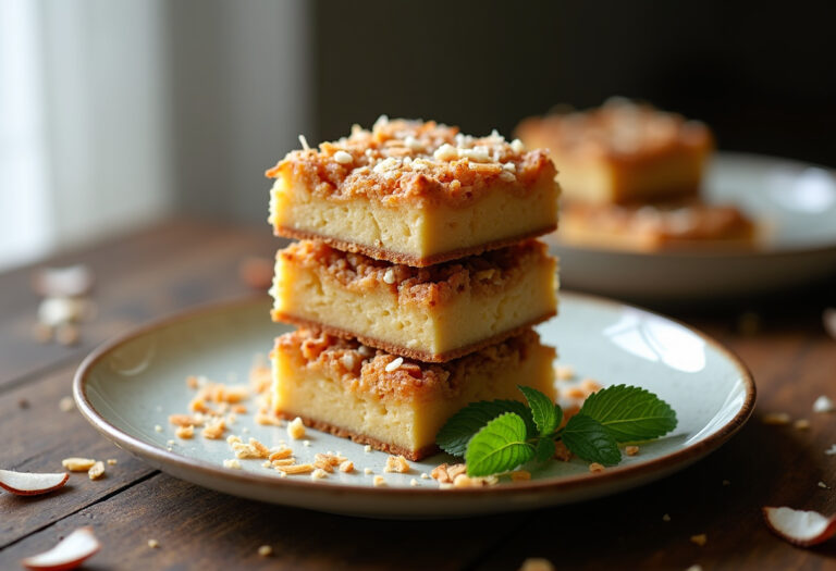 Chewy Coconut Bars