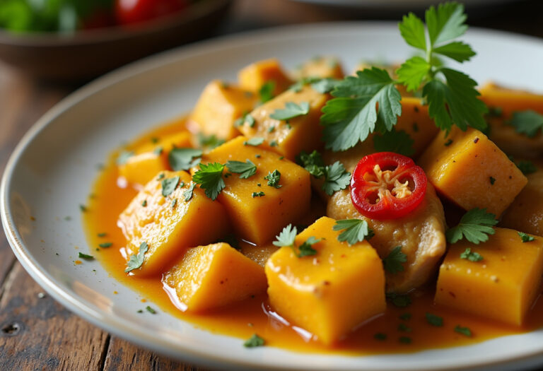 Chicken and Pumpkin Thai Curry