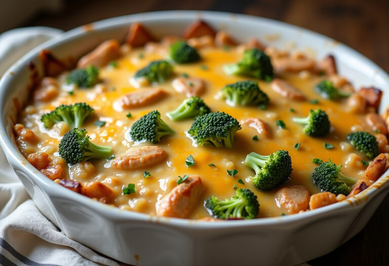 Chicken Broccoli Rice Casserole