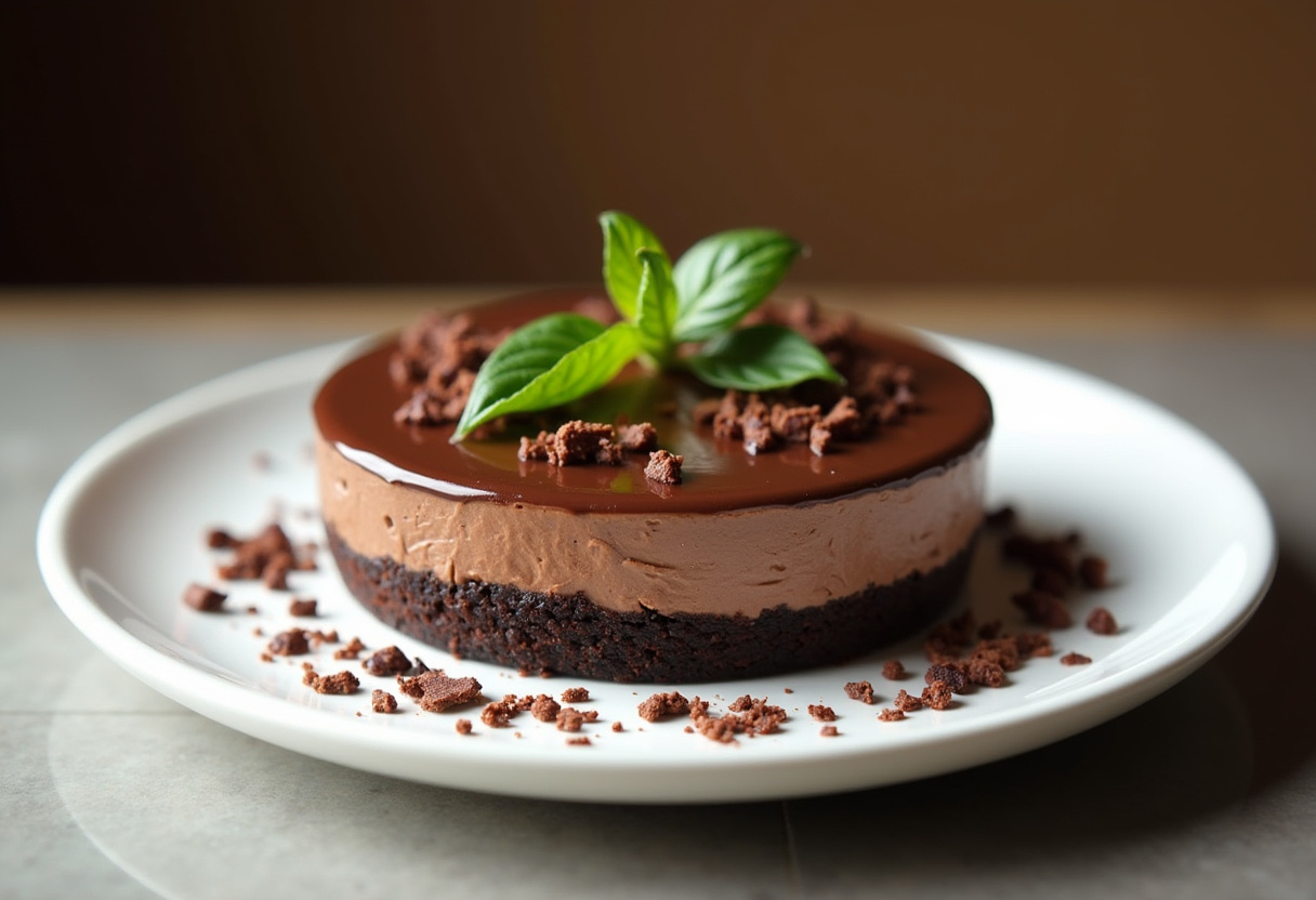 Chocolate Avocado Pie