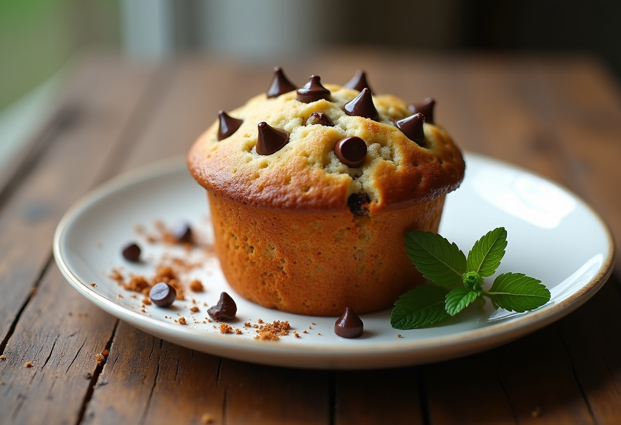 Chocolate Chip and Banana Muffins
