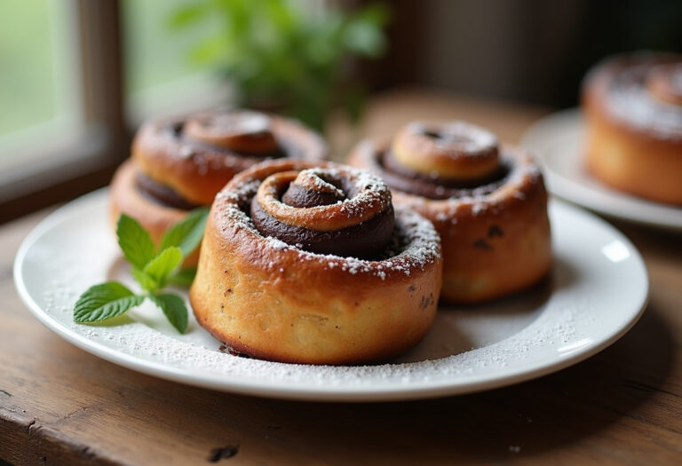 Chocolate Cinnamon Rolls