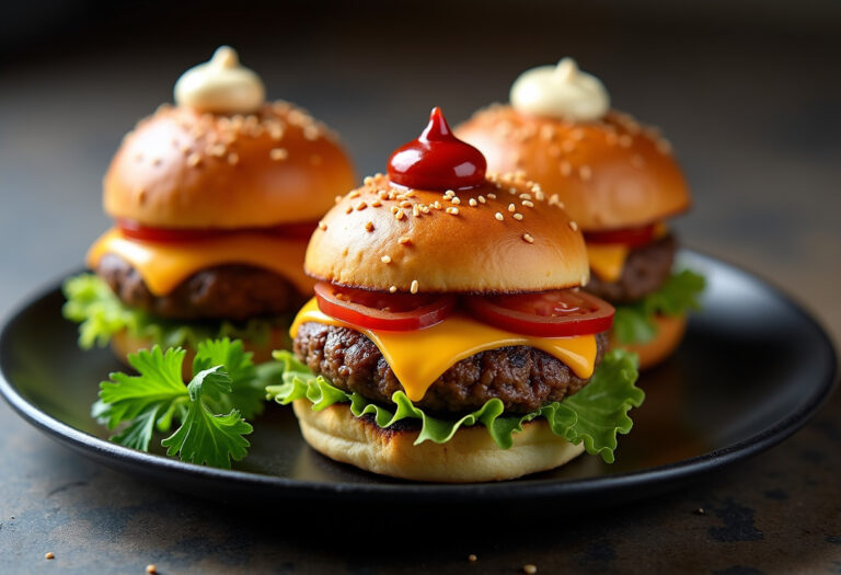 Chopped Cheeseburger Sliders