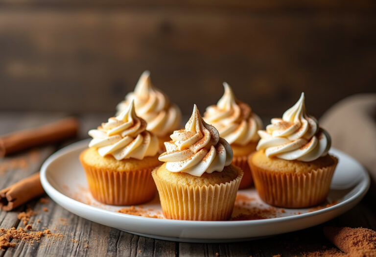 Churro Cupcakes