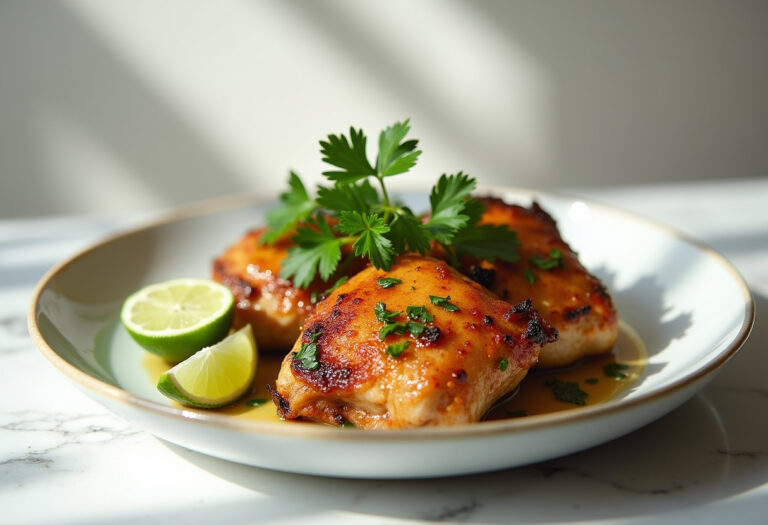 Cilantro Lime Chicken Thighs