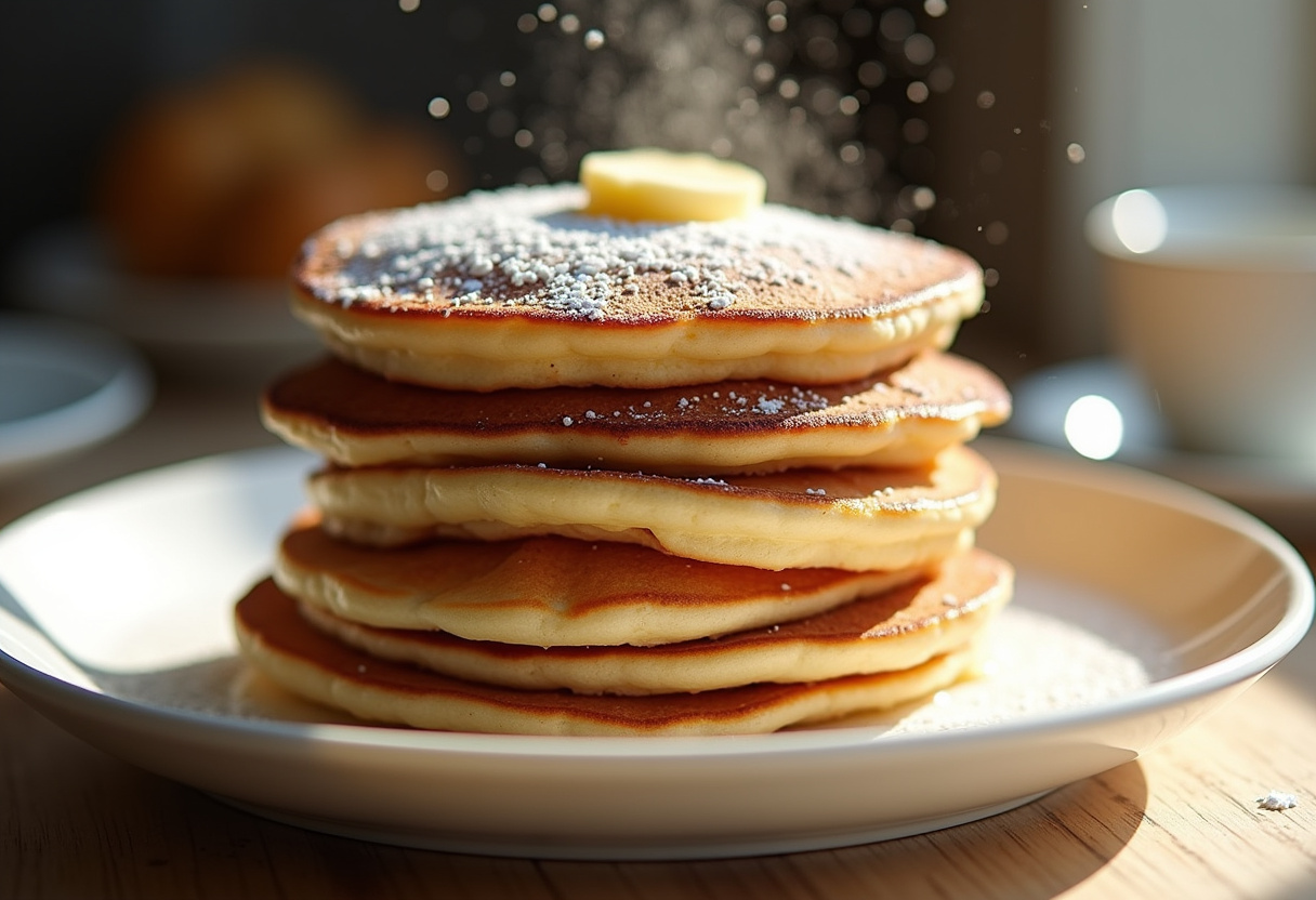 Cinnamon Roll Stuffed Pancakes