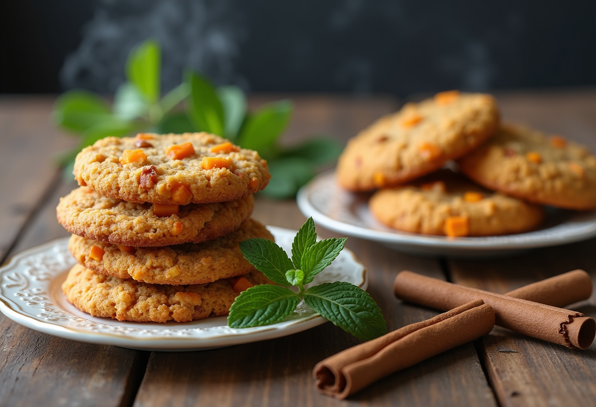 Cinnamon Sweet Potato Breakfast Cookies