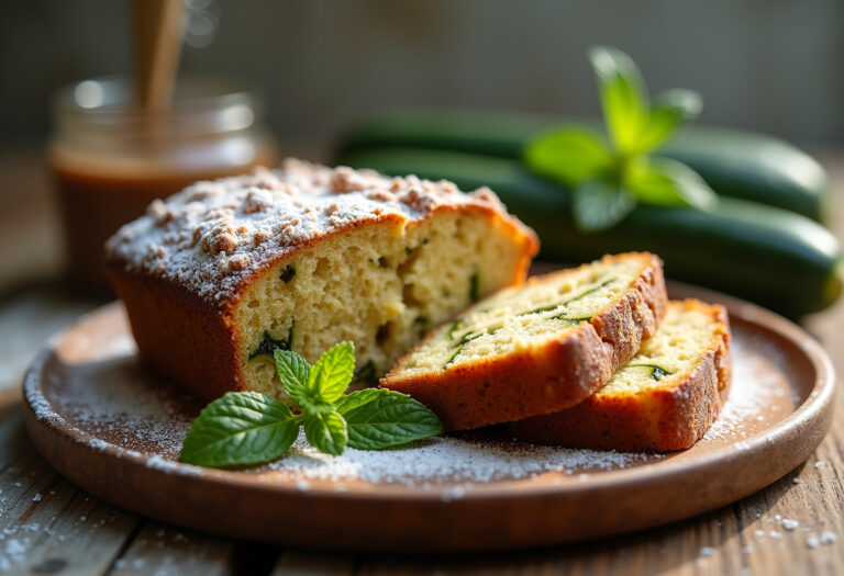 Cinnamon Zucchini Coffee Cake