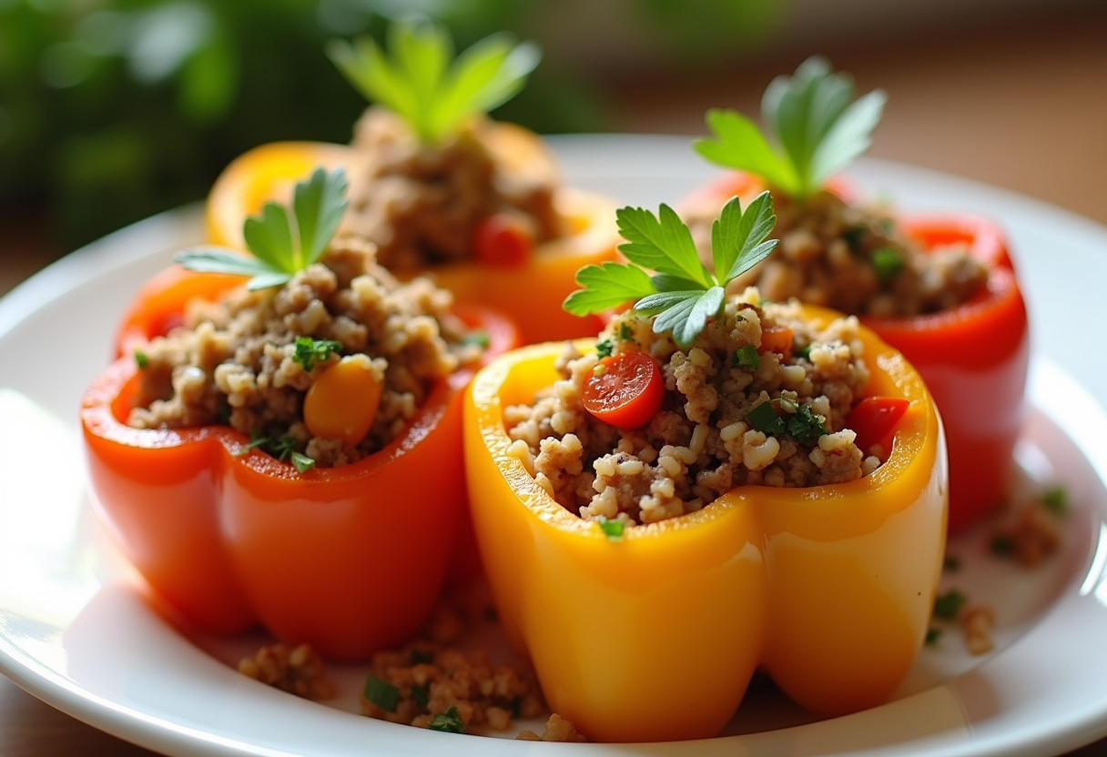 Classic Stuffed Bell Peppers