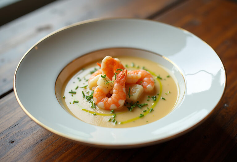 Crab and Shrimp Seafood Bisque
