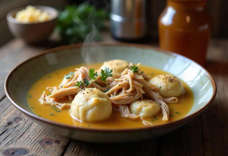 Cracker Barrel Homemade Chicken & Dumplings