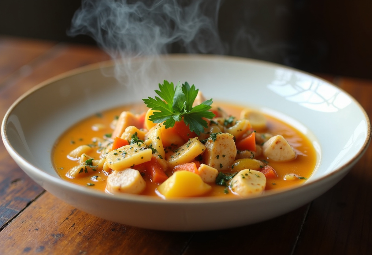 Creamy Cajun Chicken Pasta Soup