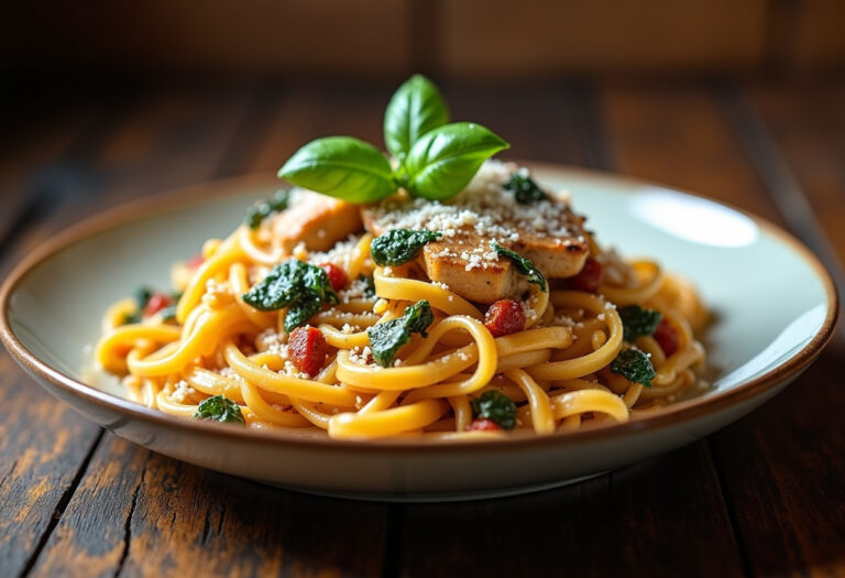 Creamy Tuscan Chicken Pasta