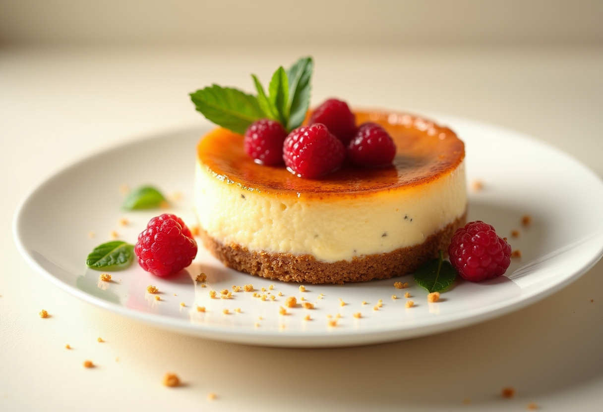 Crème Brûlée Cheesecake