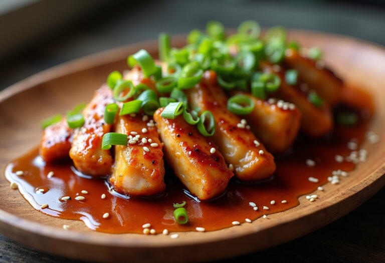 Easy Bourbon Chicken