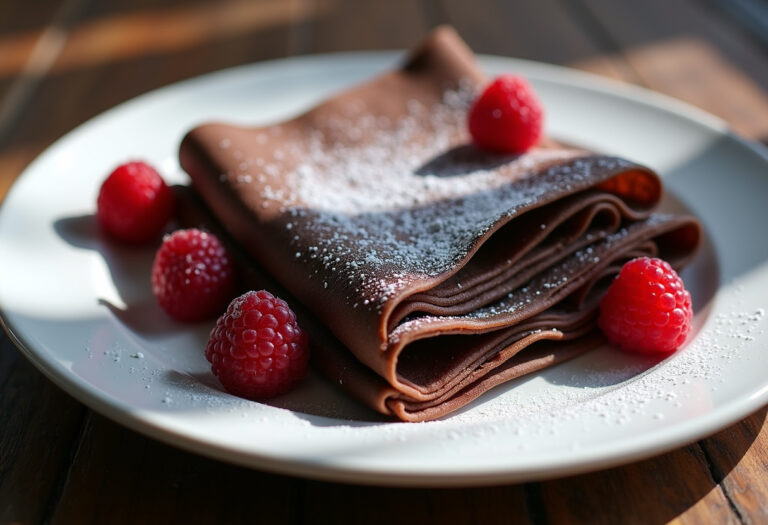 Easy Chocolate Crepes