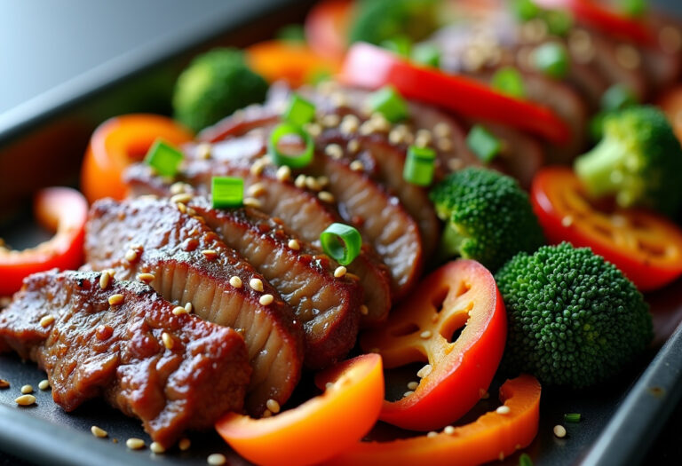 Easy Sheet Pan Beef Bulgogi