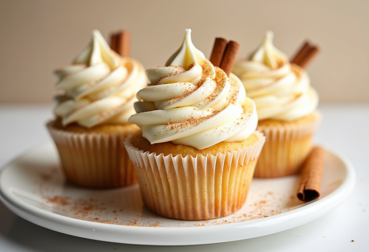 Eggnog Cupcakes