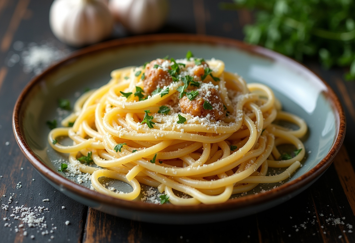 Garlic Parmesan Pasta
