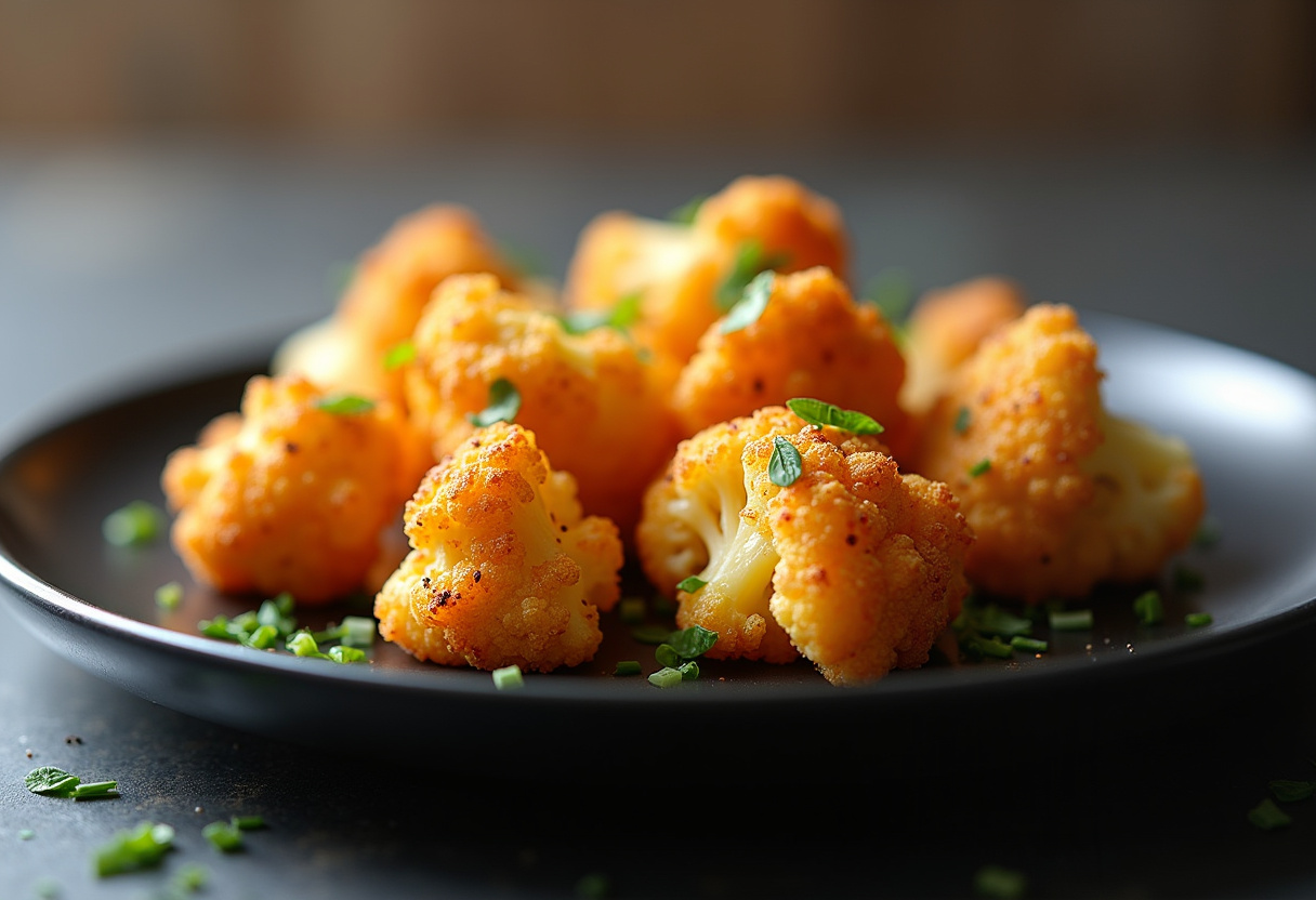 Golden Crispy Cauliflower Bites