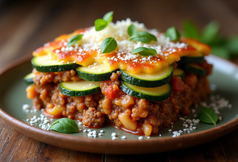 Ground Beef Zucchini Casserole