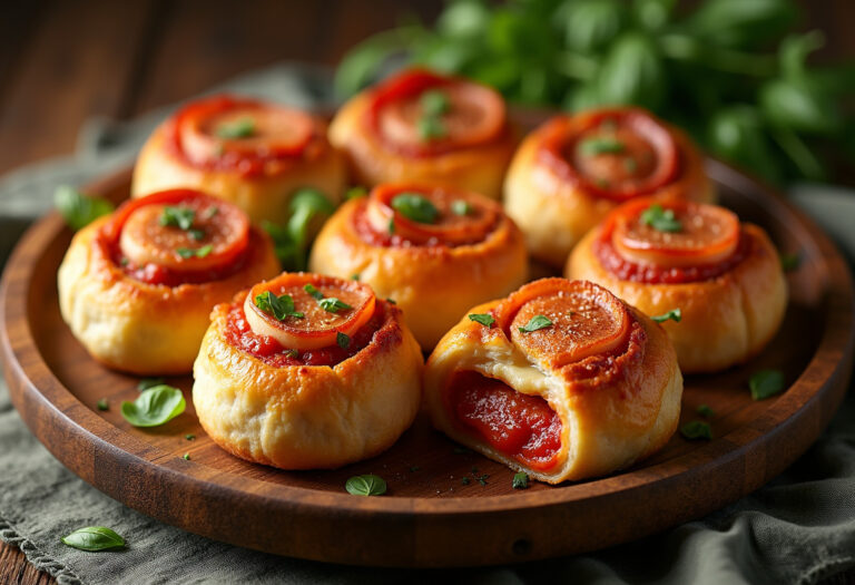 Homemade Pizza Rolls