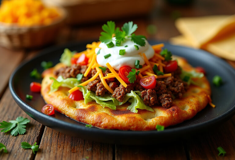 Indian Fry Bread (Navajo Tacos)