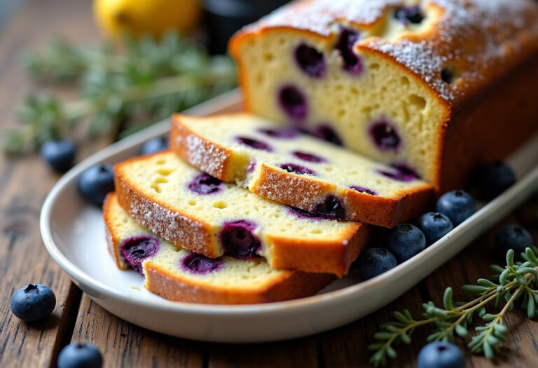 Lemon Blueberry Bread