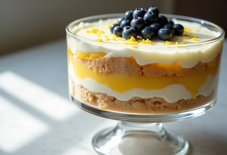 Lemon Blueberry Trifle