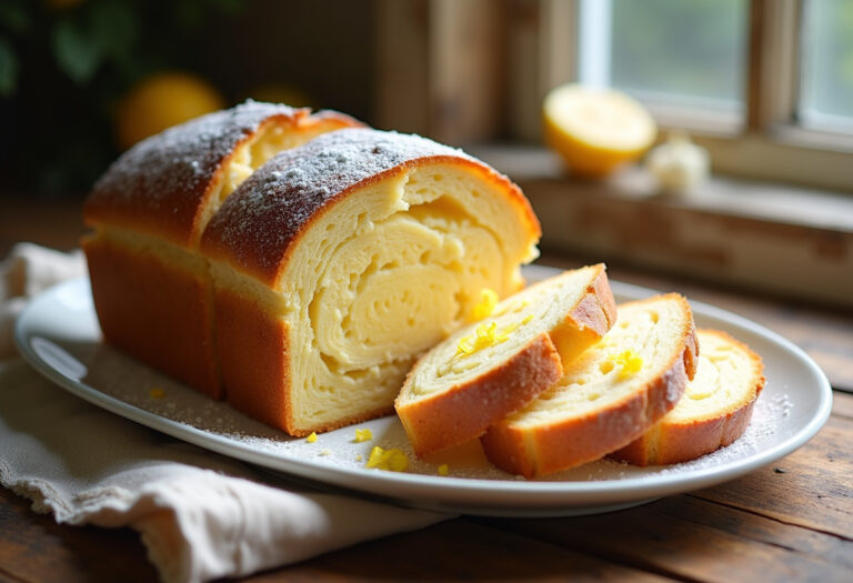 Lemon Cream Cheese Bread