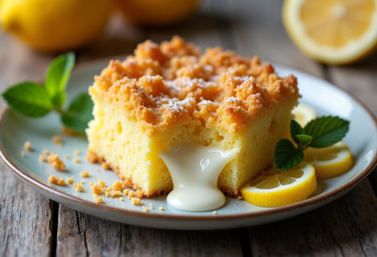 Lemon Cream Cheese Dump Cake