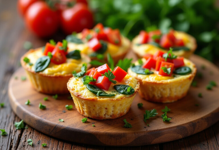 Mediterranean Delight Egg Muffin Cups