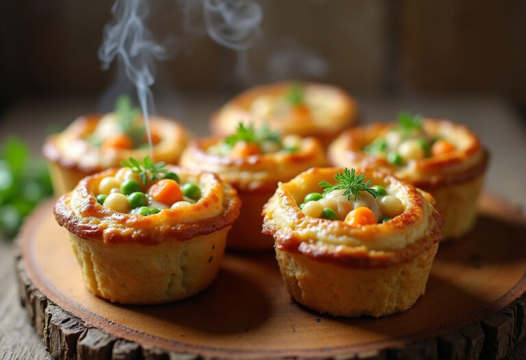 Muffin Tin Chicken Pot Pies