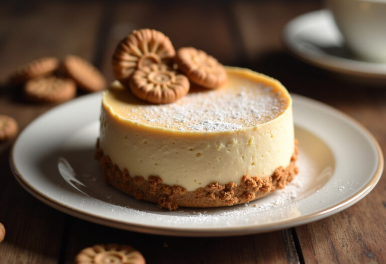 No-Bake Biscoff Cheesecake