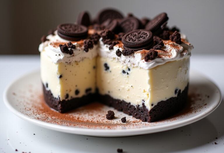 No Bake Oreos Cheesecake